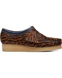 Clarks - Mocassini Wallabee Con Effetto Tartarugato - Lyst