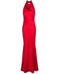 ROSERRY - Capri Halterneck Maxi Dress - Lyst