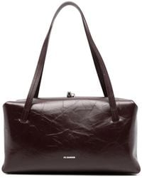 Jil Sander - Goji レザーショルダーバッグ S - Lyst