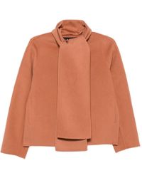 Luisa Cerano - Veste À Détail D'Écharpe - Lyst