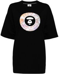 Aape By A Bathing Ape - Graphic-Print Cotton T-Shirt - Lyst