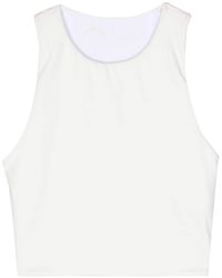 The Upside - Jacinta Cropped Performance Tank Top - Lyst