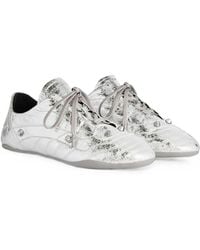 Balenciaga - City Arena Leather Sneakers - Lyst