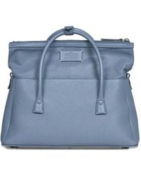 Maison Margiela - Grained-Leather Tote Bag - Lyst