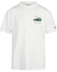 MC2 Saint Barth - Off Arnott Cotton T-Shirt With I'M A Of Class Embroidery - Lyst