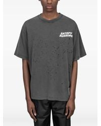 Satisfy - T-Shirt Mothtech Con Effetto Vissuto - Lyst