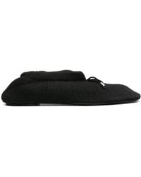 TOTEME - Knit Ballerina Flat - Lyst
