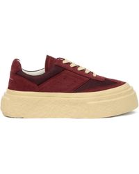 MM6 by Maison Margiela - Suede Sneakers - Lyst