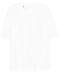 THE GARMENT - Cyprus Tie-Neck T-Shirt - Lyst