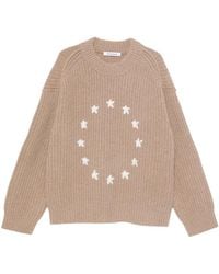 Etudes Studio - Europa Trui Met Ronde Hals - Lyst