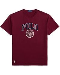 Polo Ralph Lauren - Logo-Print Pony-Embroidered T-Shirt - Lyst