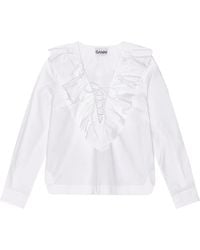 Ganni - Shirts - Lyst