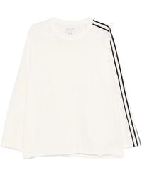 Y-3 - 3-Stripes Long-Sleeved T-Shirt - Lyst