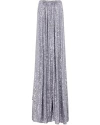 Rabanne - Asymmetrische Jurk Met Pailletten - Lyst