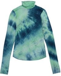 CALLIPYGIAN - Tie-Dye Turtleneck Sweater - Lyst