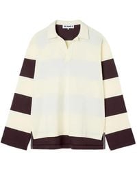 Sunnei - T-Shirt Rayé À Manches Longues - Lyst