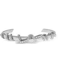 Versace - Gianni Crystal-Embellished Bracelet - Lyst