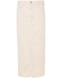 Isabel Marant - Gonna Denim Midi Tilauria - Lyst