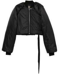Rick Owens - Cropped Padded Jacket - Lyst