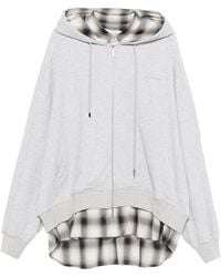 Feng Chen Wang - Zipped Hoodie - Lyst