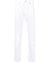 14 Bros - Logo-Patch Straight-Leg Jeans - Lyst