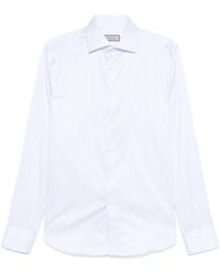 Canali - Striped Shirt - Lyst