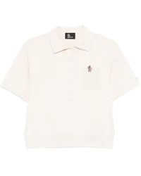 Moncler - Logo-Patch Polo Shirt - Lyst