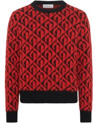 Marine Serre - Crew Neck Sweater - Lyst