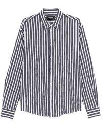 DSquared² - Striped-Pattern Shirt - Lyst