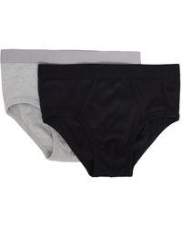 Osklen - Lot De Deux Culottes En Coton - Lyst