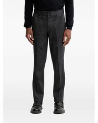 HUGO - Pantalones con motivo pied de poule - Lyst