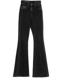 DIESEL - 1973 D-Partt High-Waisted Flared Jeans - Lyst