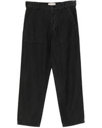 Nili Lotan - Patch-Pocket Straight-Leg Jeans - Lyst