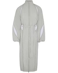 SRVC Studio - Slash Zip-Fastening Coat - Lyst