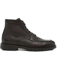 Henderson - Leather Lace-Up Boots - Lyst