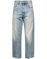 sunflower - Twisted-Seam Wide-Leg Jeans - Lyst