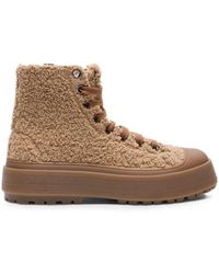 Casadei - Explorer Faux-Fur Sneakers - Lyst