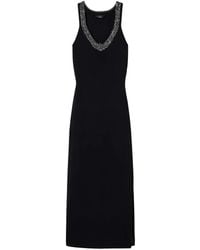 Twinset - Sequin-Embellished Knitted Dress - Lyst