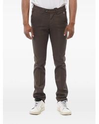 Corneliani - Linen-Blend Chino Trousers - Lyst