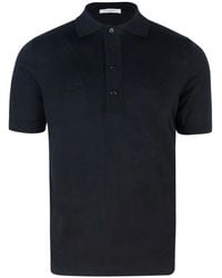 Paolo Pecora - Fine-Knit Polo Shirt - Lyst