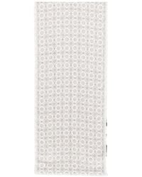 Dell'Oglio - Creta Schal Mit Geometrischem Muster - Lyst