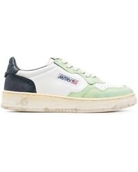 Autry - Medalist Colour-Block Low-Top Sneakers - Lyst