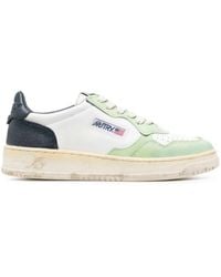 Autry - Medalist Colour-Block Low-Top Sneakers - Lyst