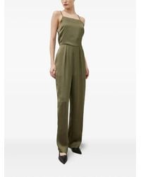 Samsøe & Samsøe - Square-Neck Open-Back Jumpsuit - Lyst