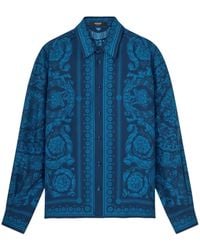Versace - Silk Shirt - Lyst