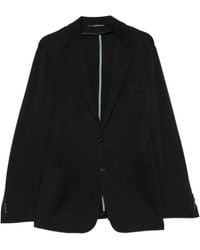 Canali - Single-Breasted Notched-Lapel Blazer - Lyst