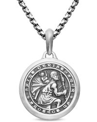 David Yurman - Pendente St. Christopher - Lyst