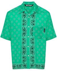 Palm Angels - Paisley Shirt - Lyst