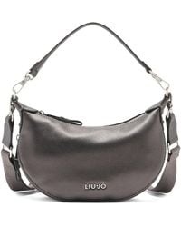 Liu Jo - Small Logo-Plaque Shoulder Bag - Lyst