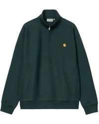 Carhartt - Half-zip Embroidered Sweatshirt - Lyst